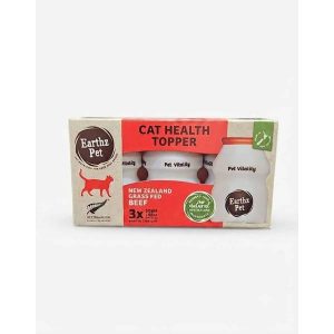 طعم دهنده و تاپر و مکمل سلامت گربه (Earthz Pet ) با طعم گوشت گاو