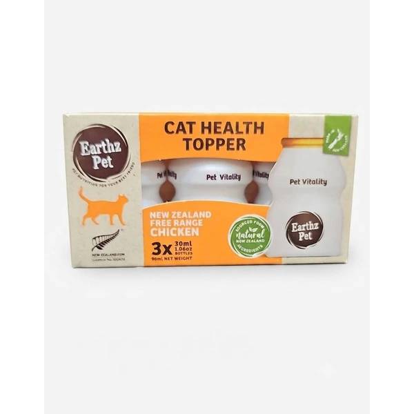 طعمدهنده و تاپر سلامت گربه ارتز پت با طعم مرغ (Earthz Pet Cat Health Topper - Chicken)