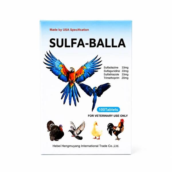 قرص سولفا بالا SULFA-BALLA بسته 100 عددی (یک ورق 10 عددی)