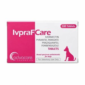 قرص ضد انگل سگ IvprаFCare ادواکر 100 عددی