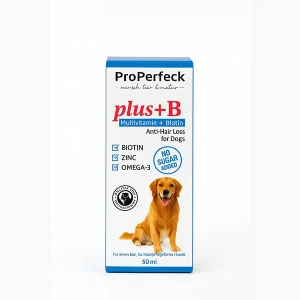 ProPerfekt plus+B – مولتی‌ویتامین و بیوتین ضدریزش مو سگ‌ها | 50ml