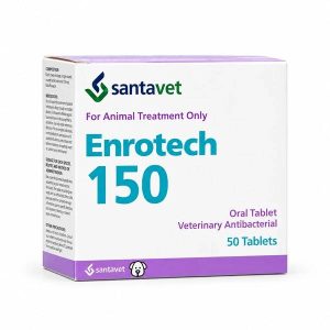 قرص انروتک 150 سانتاوت | Enrotech 150 Santavet – بسته 50 عددی