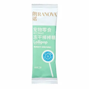 آبنبات گربه با طعم مرغ و پروبیوتیک (Freeze-Dried Lollipop)