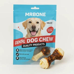 استخوان جویدنی گوشت‌پوش سگ MRBONE – تشویقی دندانی با طعم گوشت واقعی