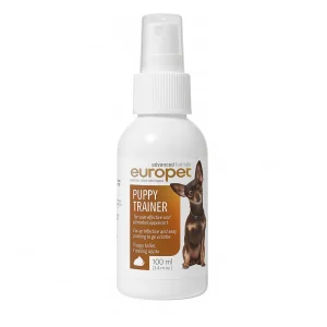 اسپری آموزش دستشویی توله‌سگ EuroPet Puppy Trainer حجم 100 میل