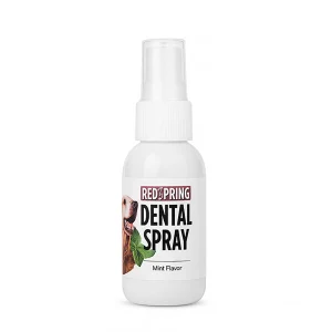 اسپری دنتال سگ و گربه Red Spring با عصاره نعناع حجم ۶۰ میل