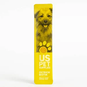 بستنی سگ US Pet Supplies طعم شترمرغ و بیوتین