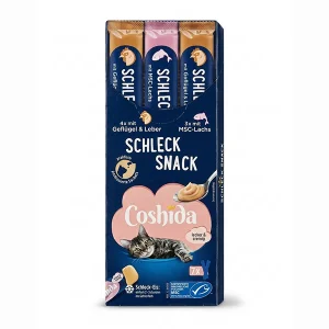 بستنی گربه کوشیدا (Coshida) مدل Schleck Snack با طعم ماهی