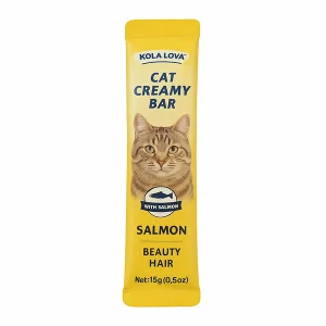 بستنی گربه کولا لوکابا طعم سالمون | Cola Loca Cat Creamy Bar Salmon 15g