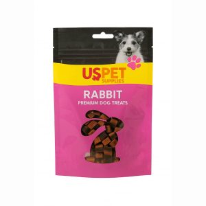 تشویقی سگ US PET با گوشت خرگوش و بلوبری – نرم، کم‌چرب و طبیعی