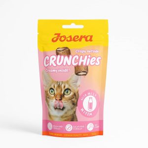 تشویقی گربه جوسرا کرانچیز با طعم شیر 60 گرمی – Josera Crunchies Milk