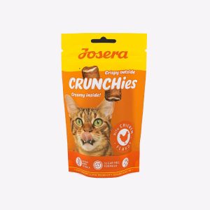 تشویقی گربه جوسرا کرانچیز با طعم مرغ 60 گرمی – Josera Crunchies Chicken