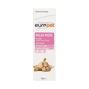 خمیر آرام‌بخش گربه EuroPet Relax Paste – کاهش استرس و آرام‌کننده طبیعی
