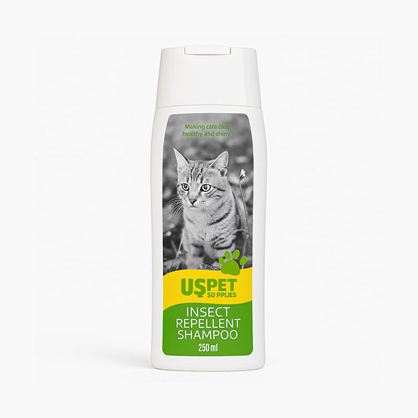 شامپو ضد کِک و کِنه گربه US PET – حجم 250 میل