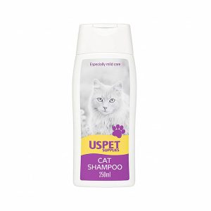 شامپو گربه US PET – نرم‌کننده و ضد حساسیت 250 میل