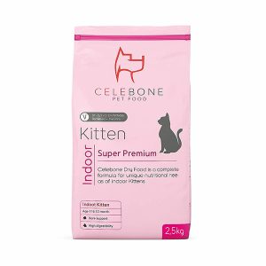 غذای خشک بچه گربه سلبن Kitten Indoor Super Premium 2/5کیلوگرم