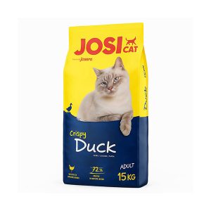 غذای خشک گربه جوسی مدل Crispy Duck بسته نیم کیلویی