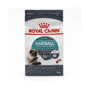 غذای خشک گربه رویال کنین Hairball Care مخصوص گربه‌های گلوله مویی ۴۰۰ گرمی