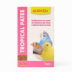 غذای کمکی پرندگان Tropical Patee بنلوکس – 100 گرم