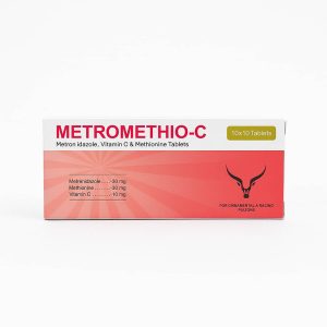 قرص METROMETHIO-C برای کبوتر و پرندگان زینتی( یک ورق)