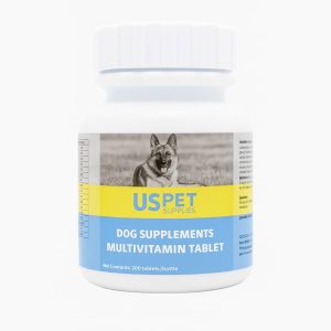 مولتی ویتامین سگ US Pet Supplies – 200 قرص مکمل غذایی