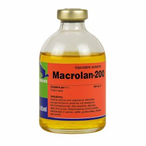 مکرو‌لان ۲۰۰ (Macrolan-200) – داروی تزریقی تایلوزین ۲۰٪ دامپزشکی