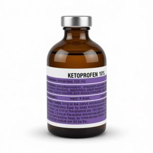 ویال تزریقی کتوپروفن ۱۰٪ (Ketoprofen 10%) حجم ۵۰ میلی‌لیتر