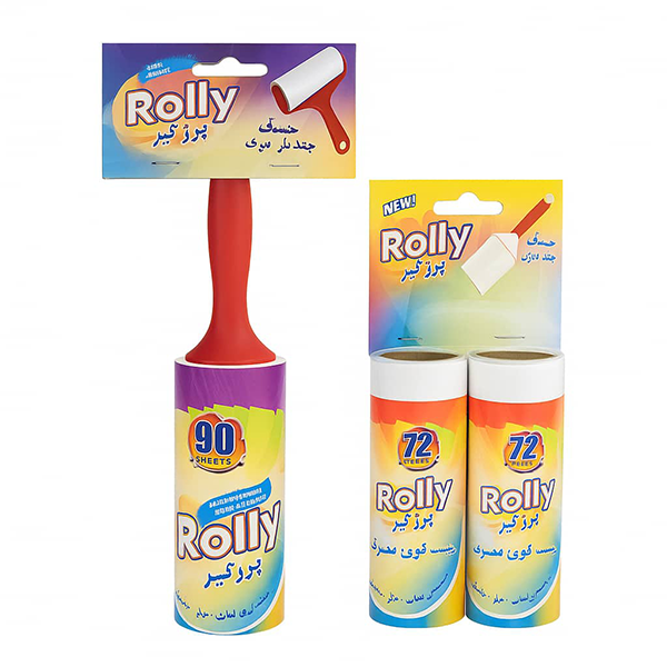 پرزگیر رولی Rolly – چسبنده چندبار مصرف برای لباس و مبلمان ( یک عدد)