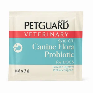 پودر پروبیوتیک خارجی  پت‌گارد سگ‌  (Petguard Canine Flora Probiotic)