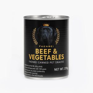 کنسرو سگ فانبی طعم گوشت و سبزیجات | FAENBEI Beef & Vegetables