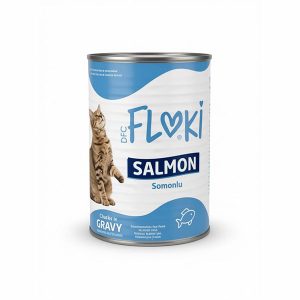 کنسرو گربه فلوکی (Floki) با طعم ماهی سالمون