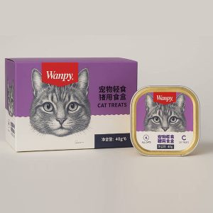 کنسرو گربه وانپی Wanpy طعم مرغ و بوقلمون 40 گرم