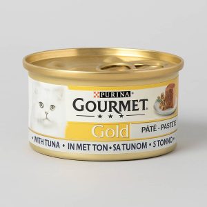 کنسرو گربه پورینا گورمت گلد پته طعم ماهی تن – ۸۵ گرمی