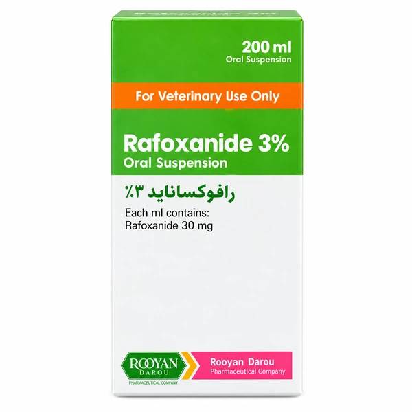 رافوکساناید ۳٪ رویان دارو ۲۰۰ میلیلیتر